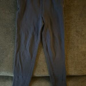 Polo Ralph Lauren Girls Joggers Navy Blue French Terry M (8-10) Pants